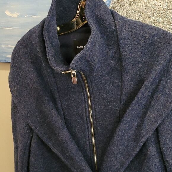 CLUB MONACO WOOL LONG COAT - Picture 10 of 14